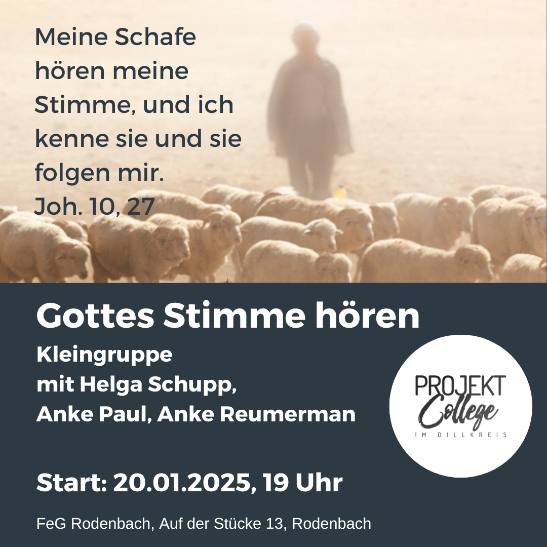 Auf Gottes Stimme hören
